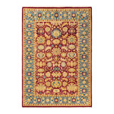 Classic One-of-a-Kind 6' 1" X 8' 10" Hand Knotted Area Rug