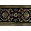 Tapis traditionnel Artful 8 x 8 avec de subtiles bordures colorées