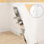 Bathroom Tall Cupboard - 1 Drawer, 2 Doors, Construction, , White Locker Proof Interior
