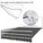 Yaheetech Fabric Beige Cover Retractable Patio Awning-94592230-66002067