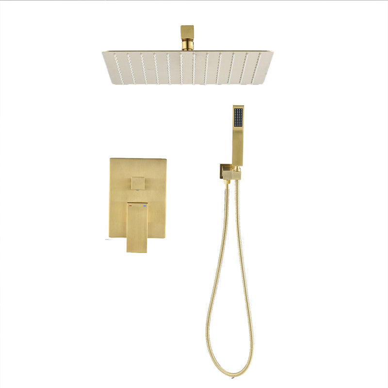 All-In-One Kit with Rough in-Valve,  Gold