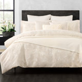 Donna Karan Home Illusion King Duvet Ivory