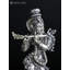 Petit grand seigneur debout se tenant debout Krishna jouant de la flûte en argent plaqué laiton Statue multiples tailles laiton argenté Home Temple Decor cadeau DDL528