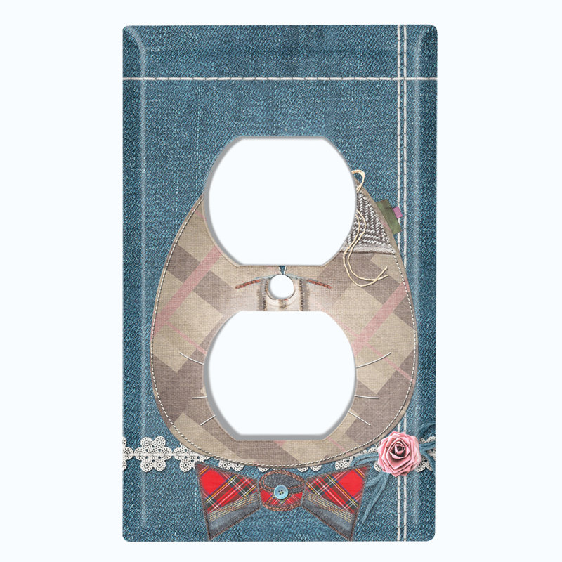 Plaque murale en patchwork 1 pièce