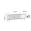 Meuble télé de style nordique minimaliste-107845890