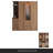American Style Wooden Wardrobe
