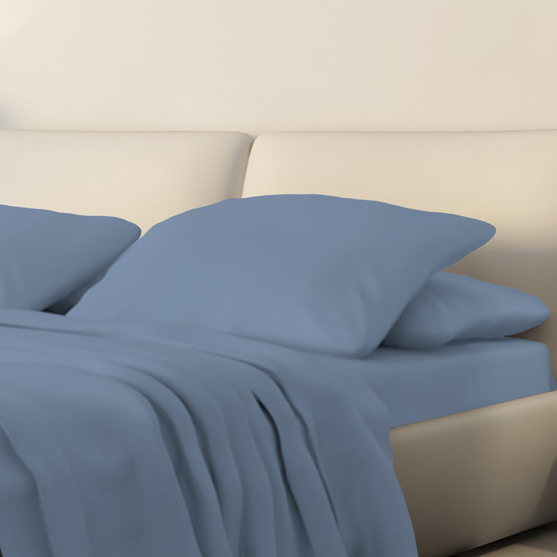 Ensemble de draps 100% coton 200 fils Mandel, Simple