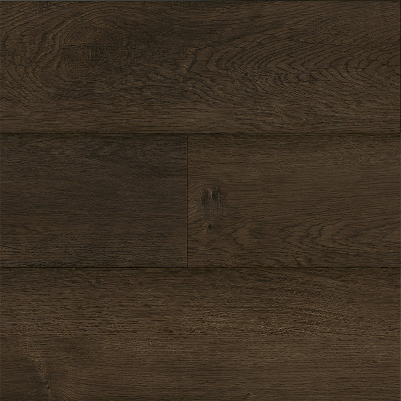 WaterTek 6mm Thick 7.09'' W x 60'' L Oak Vinyl Plank, Forest Night