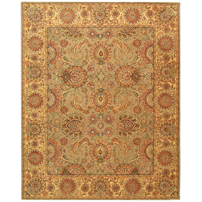 Persian Court Silk & Wool Pile Rug