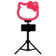 Davaughn 10 Inch RGB Desk Ring Light with Stand and Phone Holder LED Selfie Light with Rainbow Color