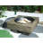 Wood-Fueled Outdoor Fire Pit With Wood