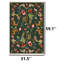 Tapis vert foncé Woodland Folk Harmony