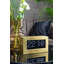 Digital Mechanical Alarm Tabletop Clock in Gold