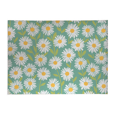 Sweet Daisy Decorative Outdoor Rug