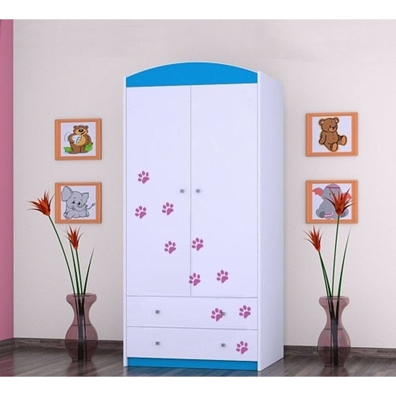 Callaway 2 Door Wardrobe, Blue