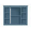 Armoire murale Tiltonsville avec porte miroir et 4 tablettes ouvertes-2109172749