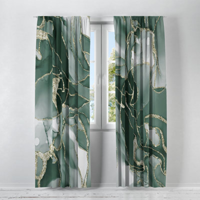 Semi Sheer Curtain Pair