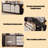 Makeup Vanity with Light mirror,3 drawers,Power Outlet
