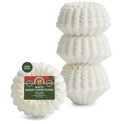 400 Size 45/155 White Basket Coffee Filters