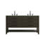 Meuble-lavabo double 60 po_Moderne_VF60560-862261989