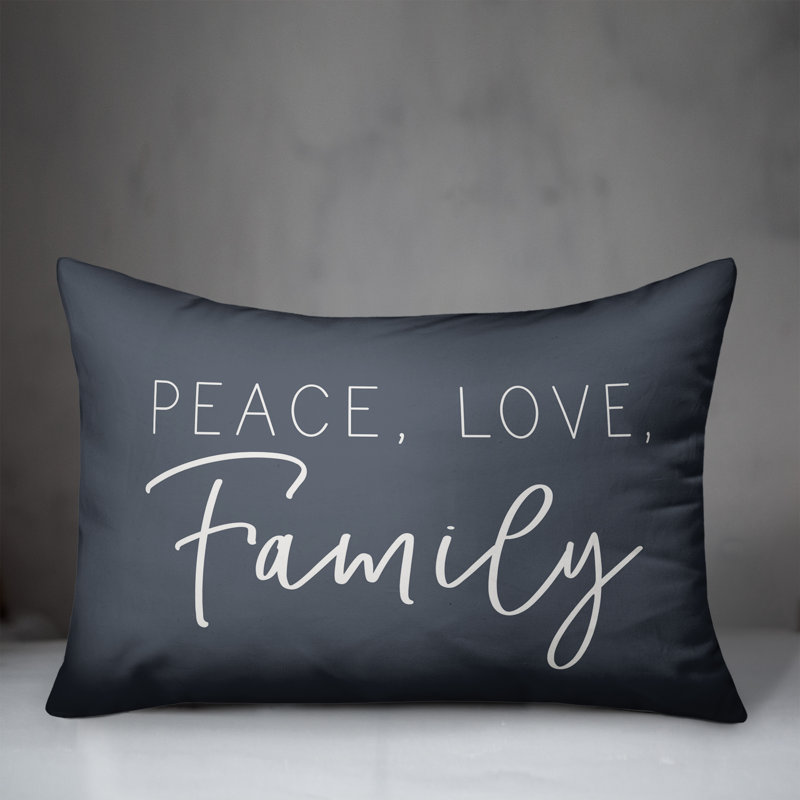 Coussin décoratif intérieur / extérieur en polyester , H 14 po x l 20 po, Ardoise