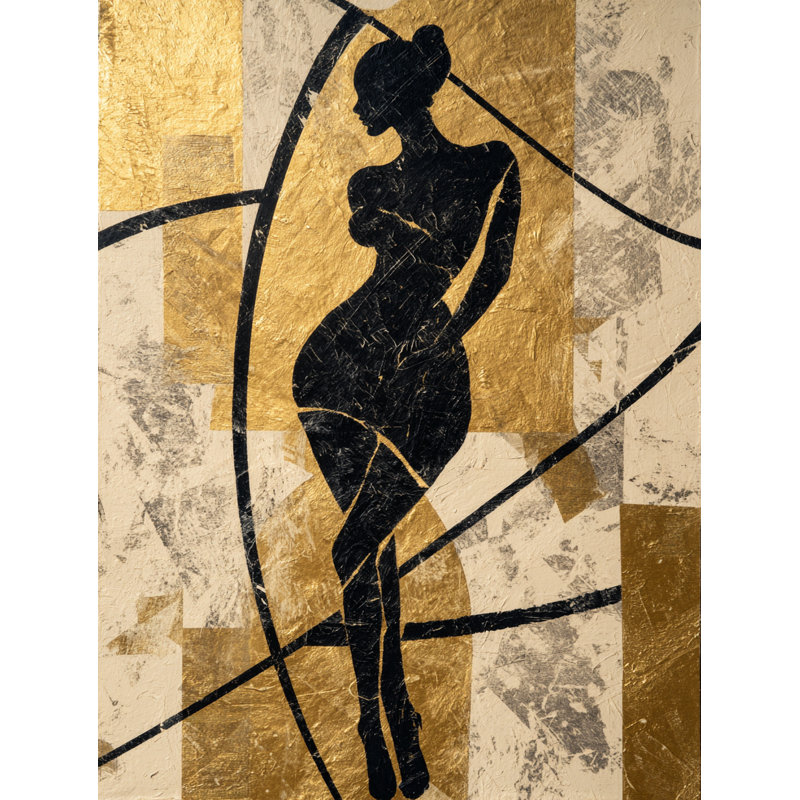 Art mural sur toile Radiant Curve, L 36 po x H 48 po x P 1,5 po