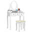 Ensemble coiffeuse avec miroir 5 tiroirs Oldfield-1322571907
