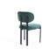 Chaises de salle à manger modernes et rembourrées Mid-Century, ensemble de 2 chaises de cuisine-129672925