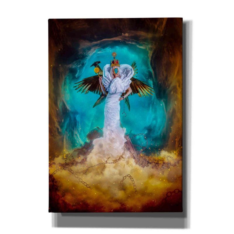 « empire of nothing », reproduction d’impression sur toile tendue, H 26 po x l 18 po
