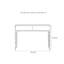 Console moderne avec 2 tiroirs