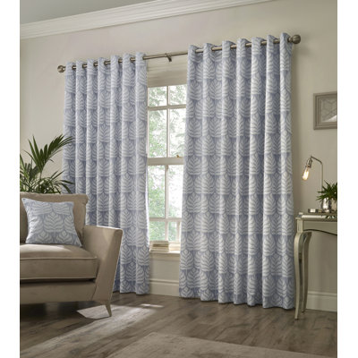 Horto Floral Eyelet Curtains