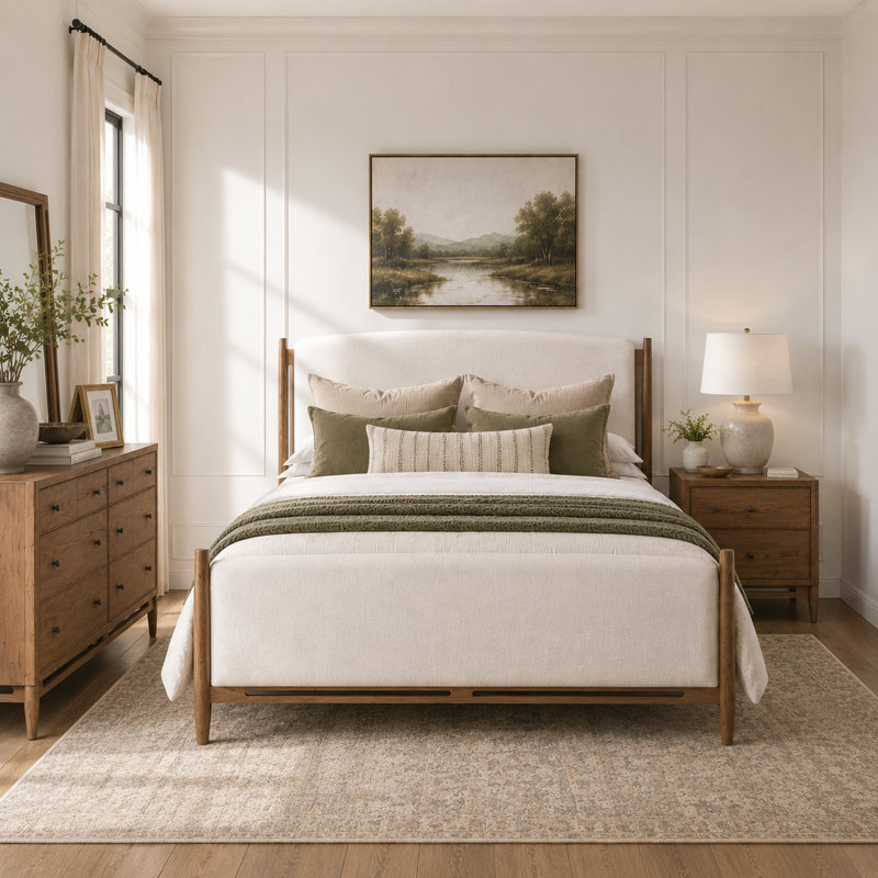 Remona Upholstered Bed, King