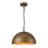 Bradson 1-light Antique Brass Dome Pendant-858916014