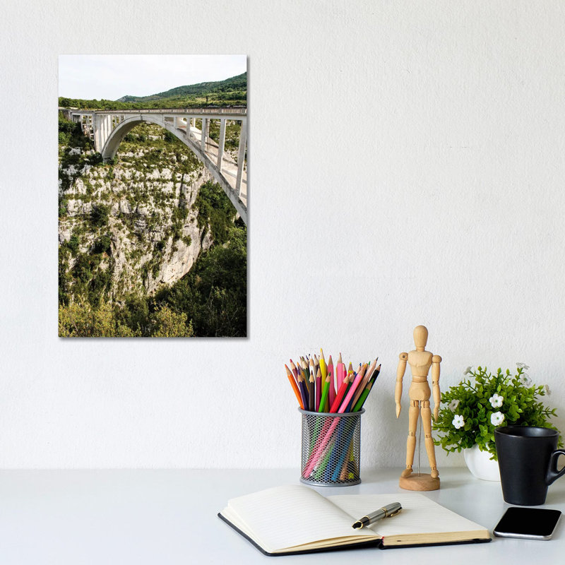 France Provence Gorges Du Verdon Pair II by Alexandre Venancio - Wrapped Canvas Print, 20.32 cm H x 30.48 cm W
