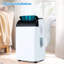 12,000 BTU Small Air Conditioner with Built-In Dehumidifier Portable AC Unit for Rooms Up to 550 Sq Ft Remote Control Window Mount Exhaust Kit