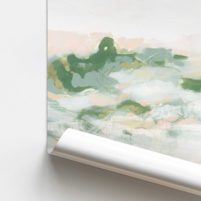 Pastel Wilderness I, H 11 po x l 14 po, Papier