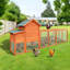 Grand poulailler en bois 122 ＂-1194794582