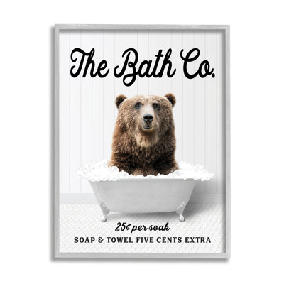 " Bubble Bathtub Bear "