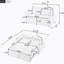 Canapé-lit convertible 55,9 po avec trois ports USB, deux poches latérales-692339620