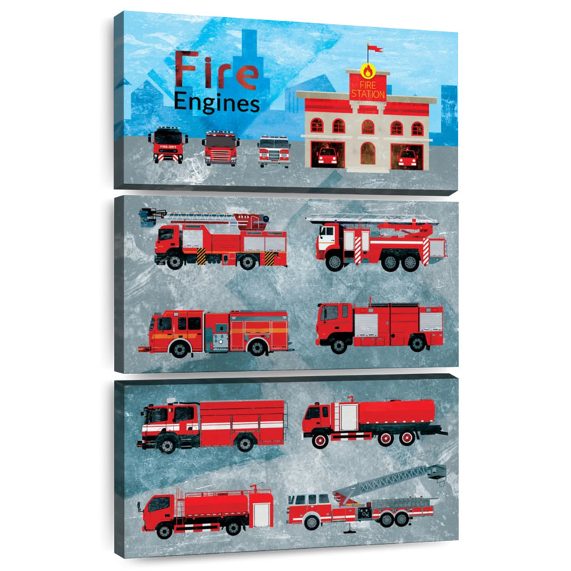 Affiche des pompiers