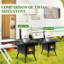 Wood Burning Stove With Chimney For Camping Hiking Picnic-97673292