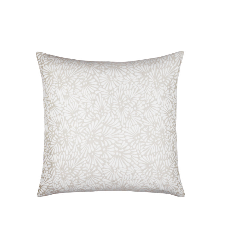 Meera - Sham, White/Sand, Euro