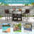 Ayzha Rectangular 2 - Person 46" Long Bistro Set