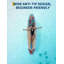 Inflatable Paddle Board for Adults, 10'6"/11" Inflatable Stand Up Paddle Board with Premium Accessories, Non-Slip EVA Deck, Ultra-Light Carry Bag, Pump, SUP Board for Adult-129038267