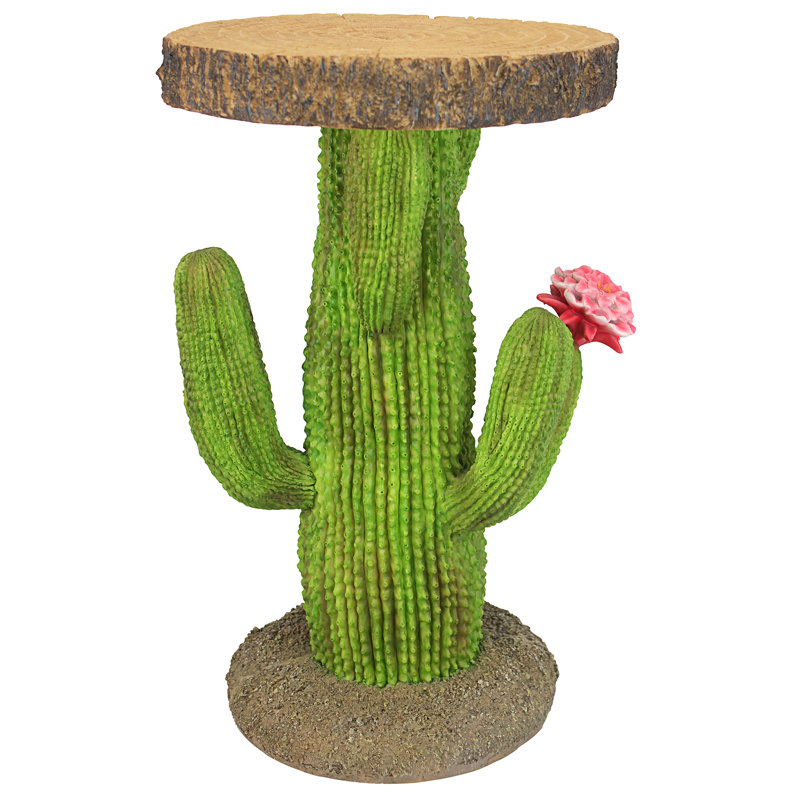 Saguaro Cactus Sculptural Side Table