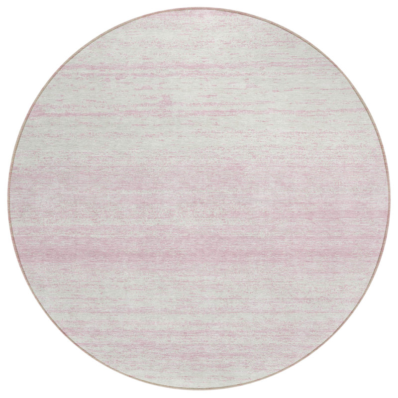 Malek Abstract Indoor / Outdoor Rug, Round 8'