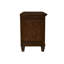 Table de chevet en bois massif à 2 tiroirs Gilpin-212587210