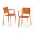Skowhegan Outdoor Stacking Dining Armchair-1839137062