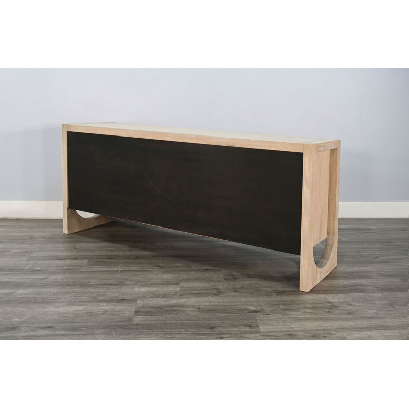  Liz Arched Leg Oak Buffet