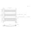 Ameia Curved Towel Rail Heated Towel Rails-896050417-896050422